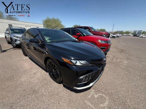 Midnight Black Metallic 2024 Toyota Camry XSE