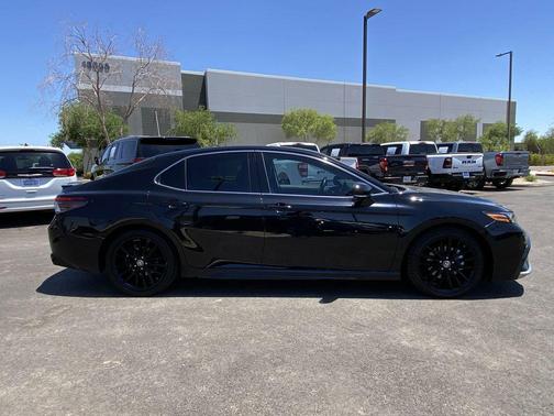 Midnight Black Metallic 2024 Toyota Camry XSE