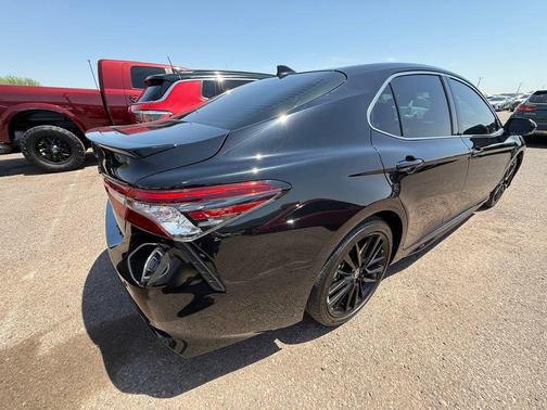 Midnight Black Metallic 2024 Toyota Camry XSE