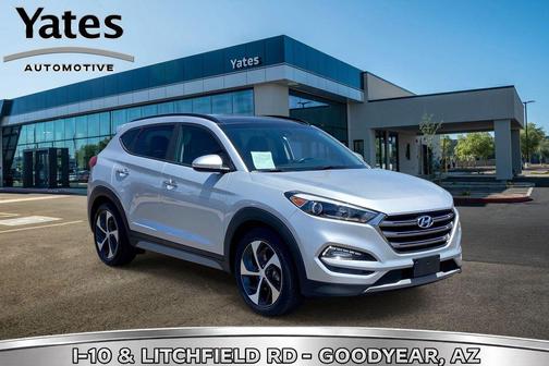 Molten Silver 2018 Hyundai TUCSON Limited