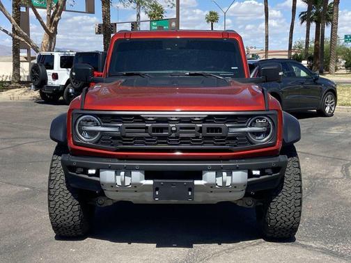 Hot Pepper Red Metallic Tinted Clearcoat 2022 Ford Bronco Raptor