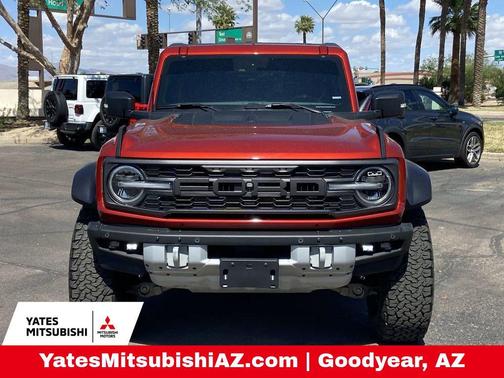 Hot Pepper Red Metallic Tinted Clearcoat 2022 Ford Bronco Raptor
