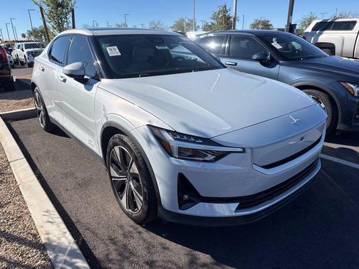 Snow Metallic 2024 Polestar 2 Long Range Dual Motor Plus