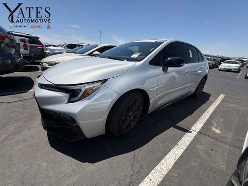 Classic Silver Metallic 2024 Toyota Corolla Nightshade Edition