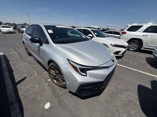 Classic Silver Metallic 2024 Toyota Corolla Nightshade Edition