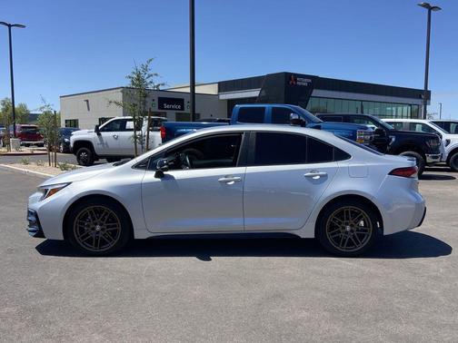 Classic Silver Metallic 2024 Toyota Corolla Nightshade Edition