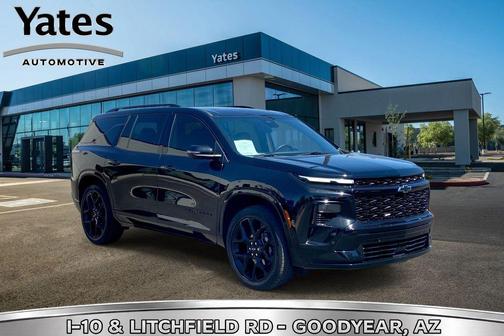 Mosaic Black Metallic 2024 Chevrolet Traverse RS