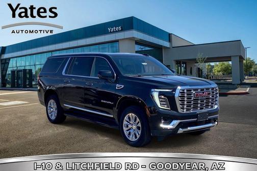 Onyx Black 2025 GMC Yukon XL Denali