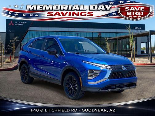Lightning Blue Metallic 2026 Mitsubishi Eclipse Cross LE