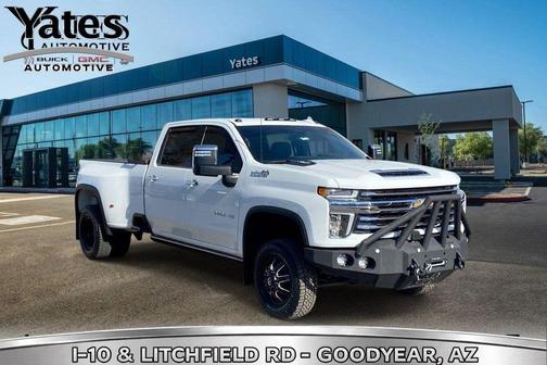 Summit White 2021 Chevrolet Silverado 3500 High Country