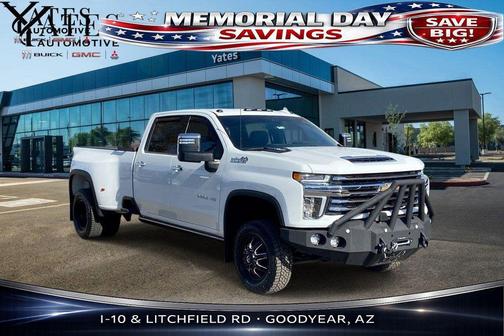 Summit White 2021 Chevrolet Silverado 3500 High Country