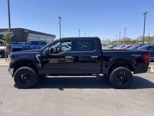 AGATE BLACK METALLIC 2025 Ford F-150 XLT