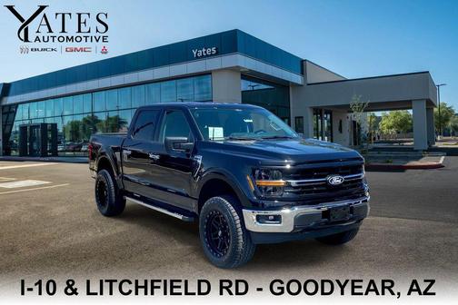 AGATE BLACK METALLIC 2025 Ford F-150 XLT