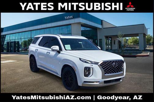 Hyper White 2022 Hyundai PALISADE Calligraphy