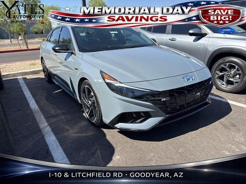 Electric Shadow 2022 Hyundai ELANTRA N Line