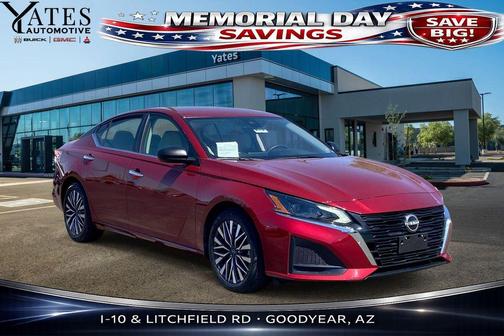 Scarlet Ember 2025 Nissan Altima 2.5 SV