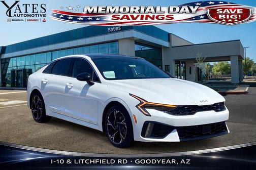 Snow White Pearl 2025 Kia K5 GT-Line