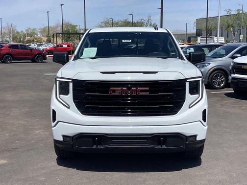 Summit White 2025 GMC Sierra 1500 Elevation