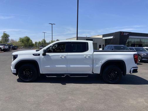 Summit White 2025 GMC Sierra 1500 Elevation