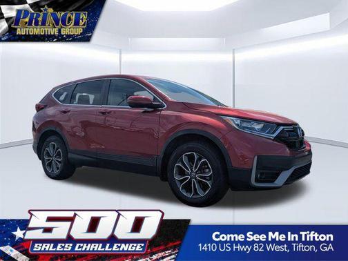 Radiant Red Metallic 2021 Honda CR-V 2WD EX-L