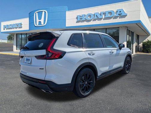 Platinum White Pearl 2026 Honda CR-V Hybrid Sport-L FWD