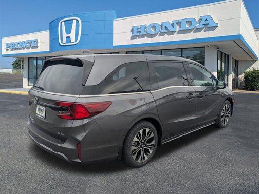Modern Steel Metallic 2026 Honda Odyssey Elite