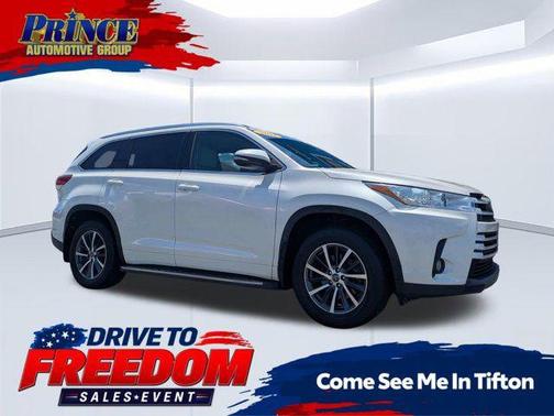 Blizzard Pearl 2017 Toyota Highlander XLE