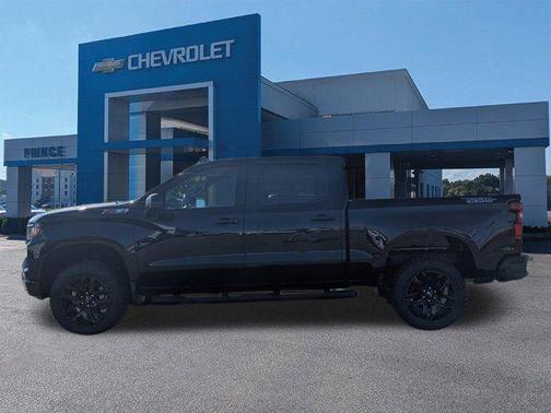 Black 2026 Chevrolet Silverado 1500 Custom Trail Boss