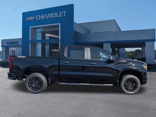 Black 2026 Chevrolet Silverado 1500 Custom Trail Boss