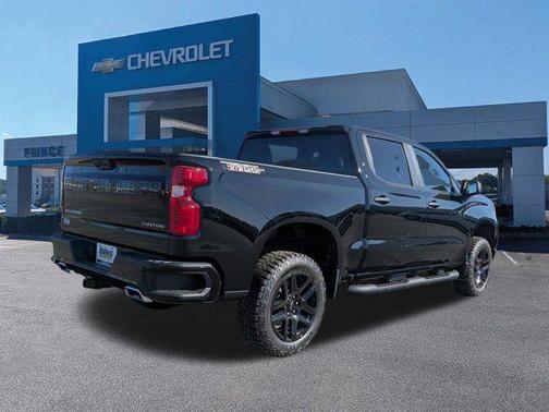 Black 2026 Chevrolet Silverado 1500 Custom Trail Boss