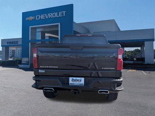 Black 2026 Chevrolet Silverado 1500 Custom Trail Boss