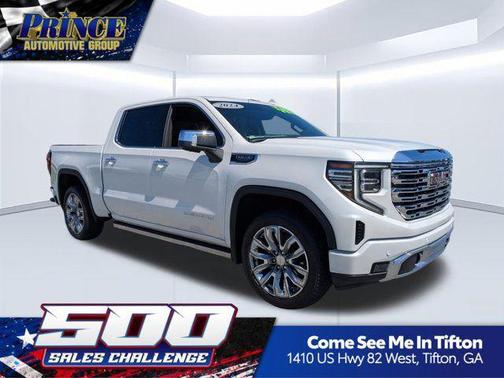 White Frost Tricoat 2024 GMC Sierra 1500 Denali