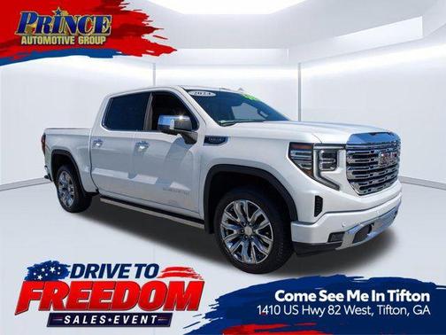 White Frost Tricoat 2024 GMC Sierra 1500 Denali