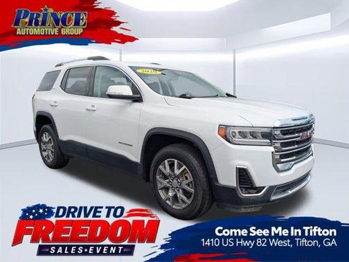 Summit White 2020 GMC Acadia FWD SLT