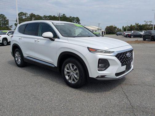 Quartz White 2020 Hyundai SANTA FE SEL 2.4