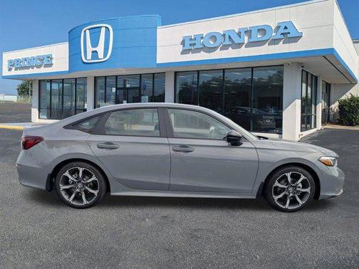 Urban Gray Pearl 2026 Honda Civic Hybrid Sport Touring