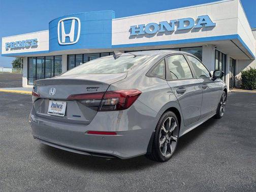 Urban Gray Pearl 2026 Honda Civic Hybrid Sport Touring