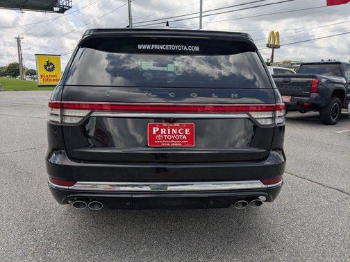 Infinite Black Metallic Clearcoat 2022 Lincoln Aviator Black Label AWD