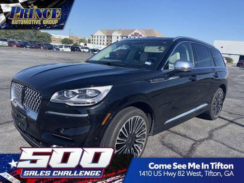 Infinite Black Metallic Clearcoat 2022 Lincoln Aviator Black Label AWD