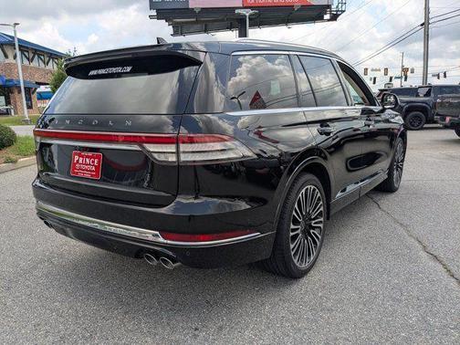 Infinite Black Metallic Clearcoat 2022 Lincoln Aviator Black Label AWD