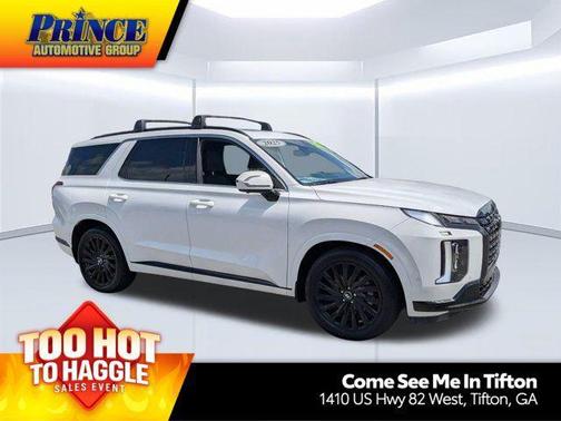 Hyper White 2025 Hyundai PALISADE Calligraphy Night Edition