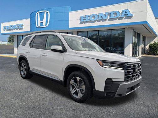 Platinum White Pearl 2026 Honda Pilot EX-L