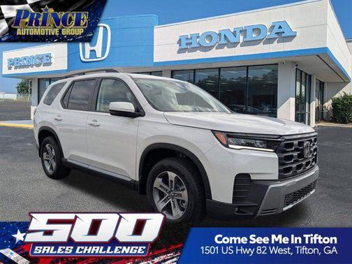 Platinum White Pearl 2026 Honda Pilot EX-L