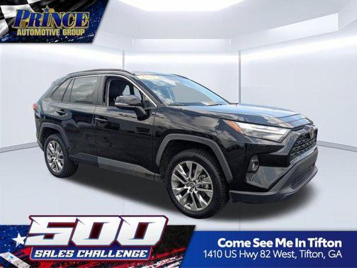 Midnight Black Metallic 2023 Toyota RAV4 XLE Premium