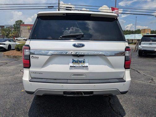 White Platinum Metallic Tri-Coat 2019 Ford Expedition Limited