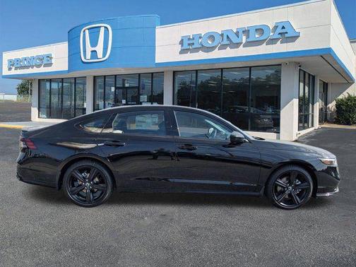 Crystal Black Pearl 2026 Honda Accord Hybrid Sport-L