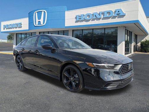 Crystal Black Pearl 2026 Honda Accord Hybrid Sport-L