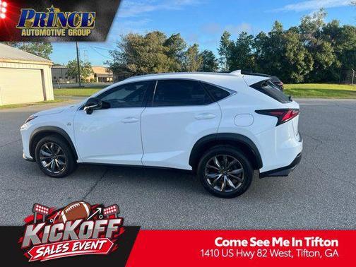 Ultra White 2021 Lexus NX 300 F Sport