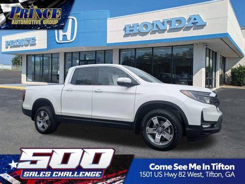 Platinum White Pearl 2026 Honda Ridgeline RTL