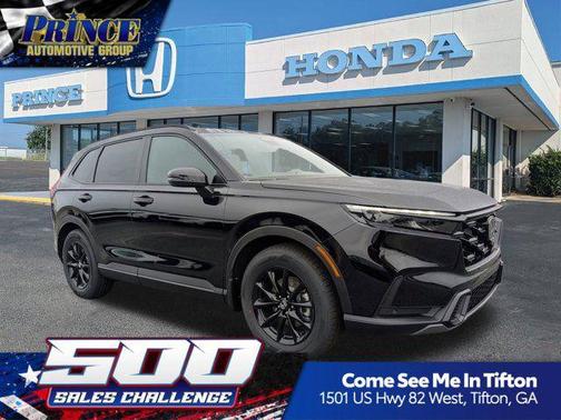 Crystal Black Pearl 2026 Honda CR-V Hybrid Sport-L FWD